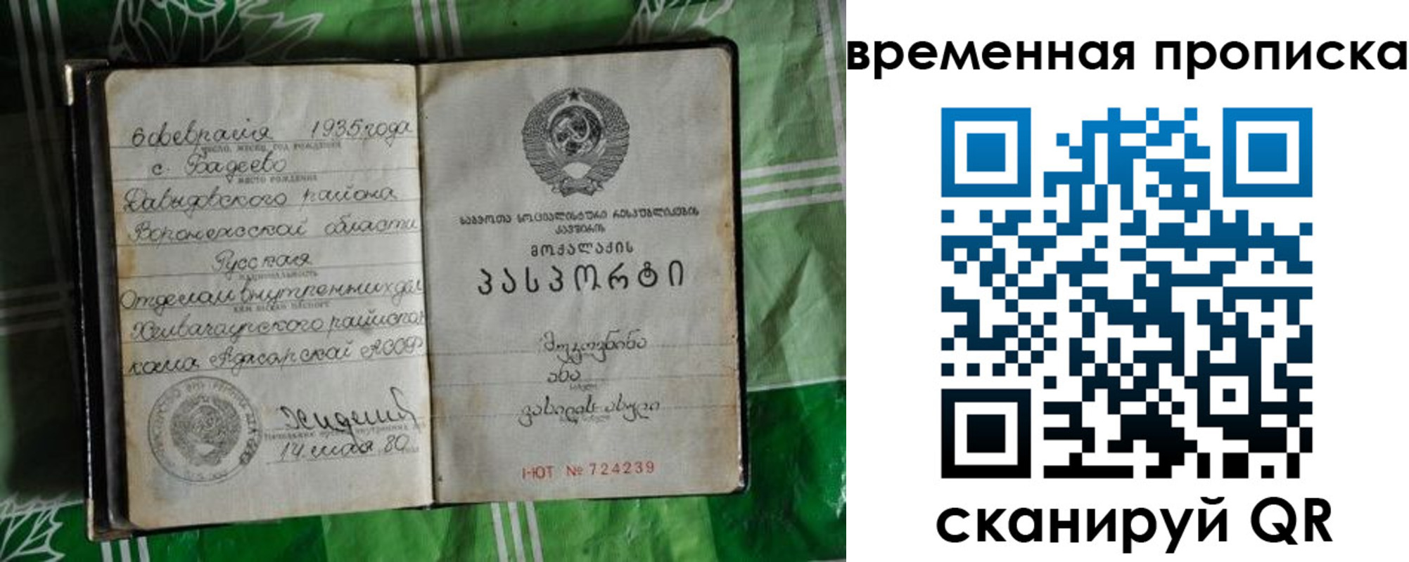 прописка в Урюпинске